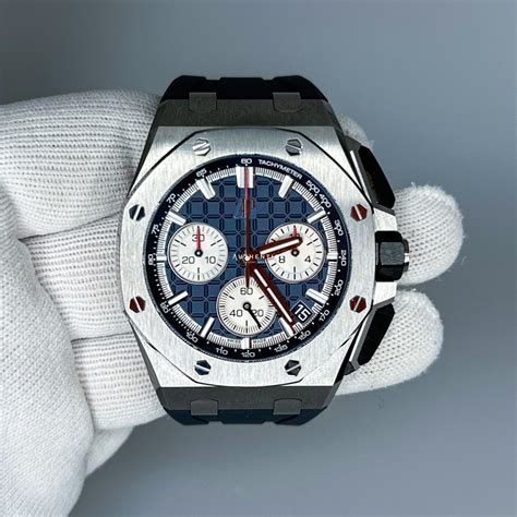 audemars piguet royal oak offshore blue titanium 43mm watch